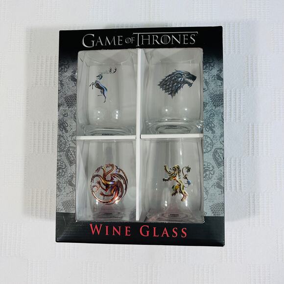 Game Of Thrones Wine Glasses Stemless Rabbit Tanaka 2016 - Picture 5 of 9